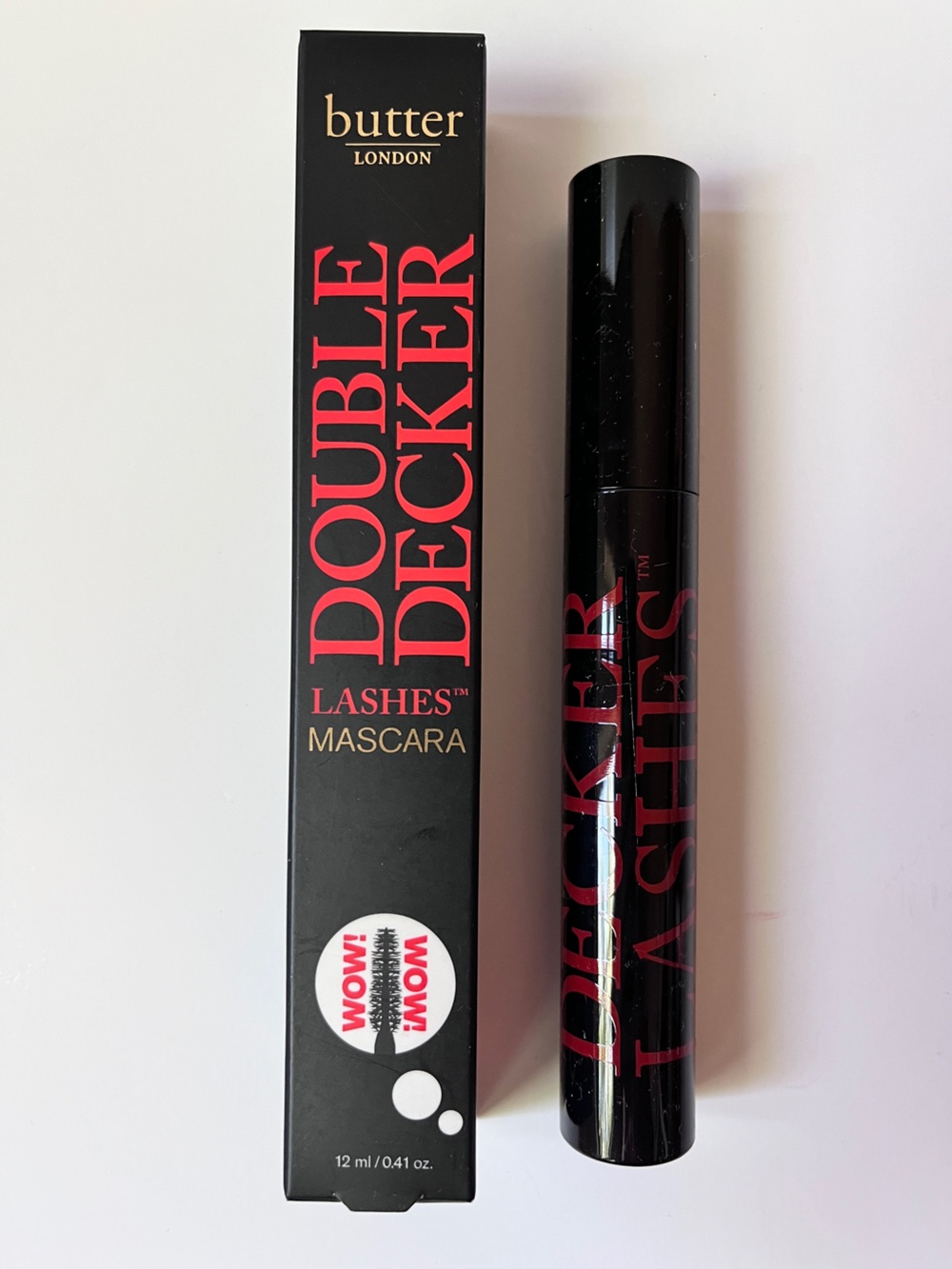 NIB Butter London Double Decker Mascara Full Size - 12 ML